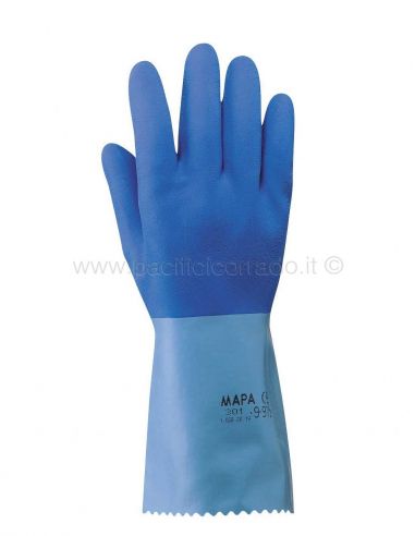 Mapa 302436 Guanti Monouso Ultra Confortevoli | In Lattice E Nitrile | Sterili