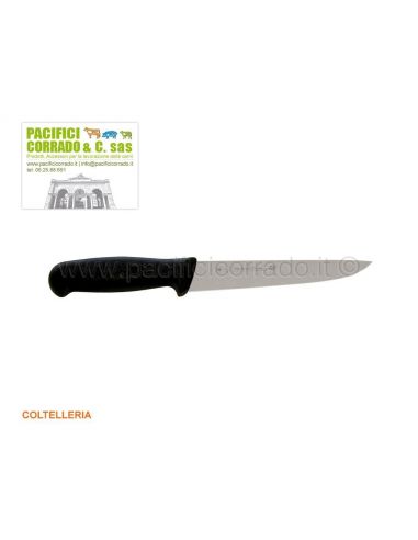 Sanelli coltello disosso retto cm 18 manico nero Sanelli coltello disosso retto cm 18 manico nero