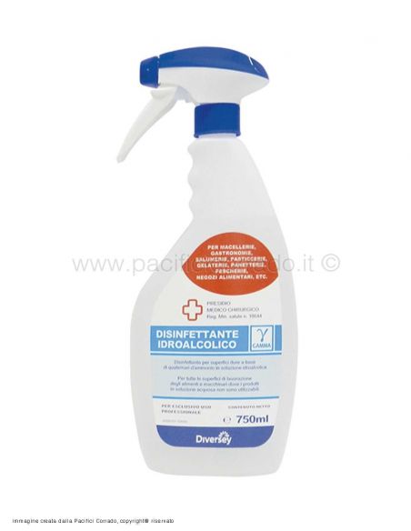 Diversey - Disinfettante idroalcolico Gamma 750 ml