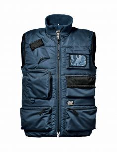 Sir - Gilet kaiser in c-tex 100% poliestere colore blu