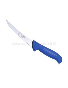 DICK 8219113-66 Coltello Per Disossare Rigido 13 Cm Impugnatura Expert Grip, Lama In Acciaio, Colore Blu, Ergonomico E Leggero