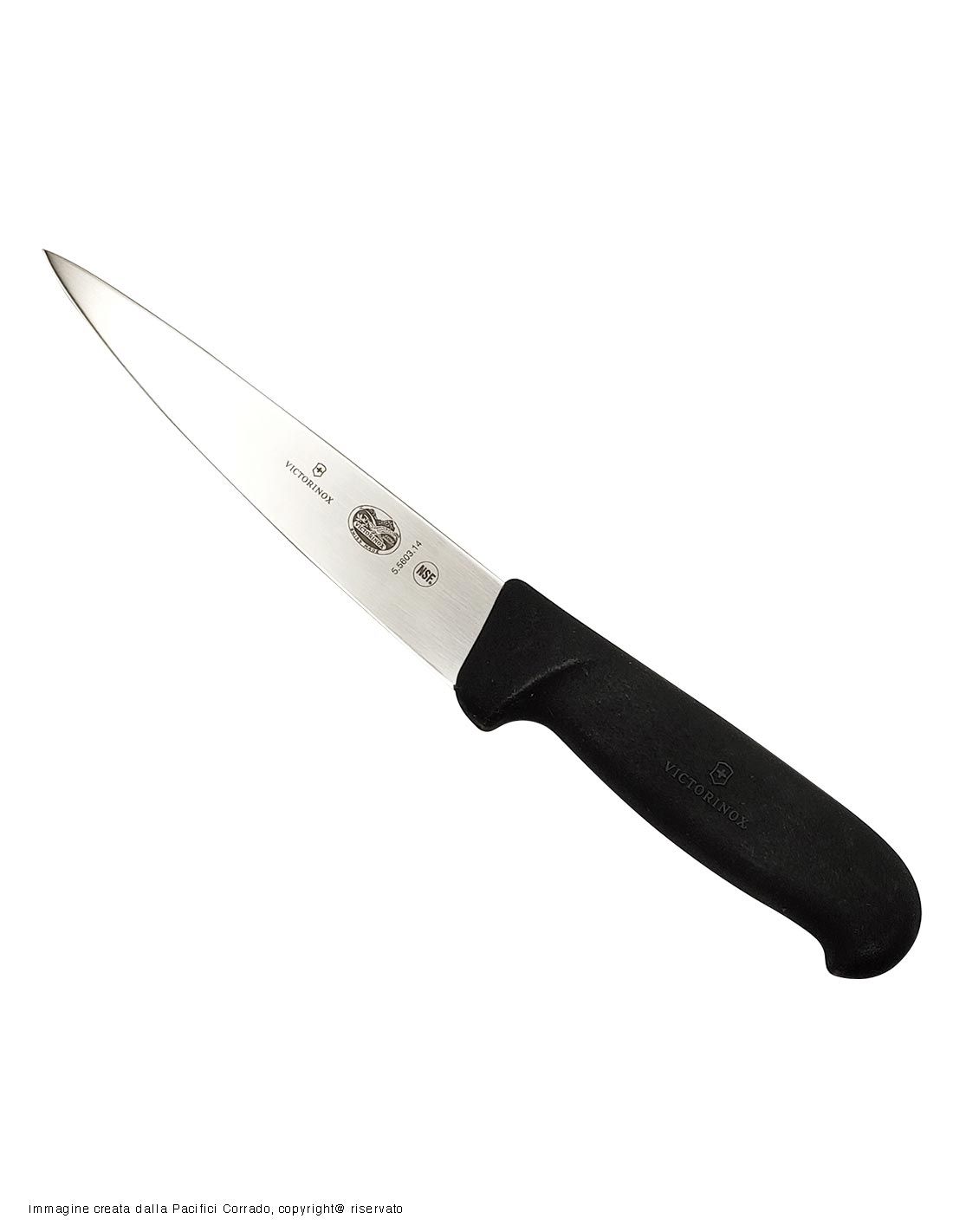 Victorinox - coltello scannare a punta da 14, 16, 18 cm manico in TPE