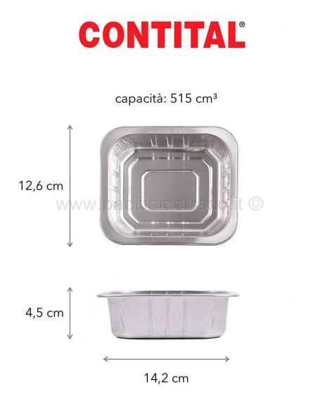 Contenitori termo-saldabili porzione 1 misure