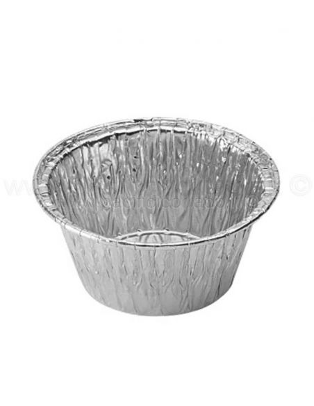 Cuki - Vaschette alluminio mod.501 Muffin Ø 88x38h mm conf.da 100pz
