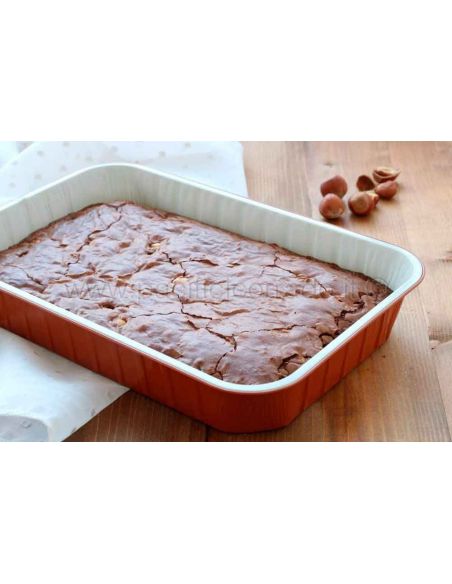 Contenitori smoothwall laccati terracotta 6* porzioni still life