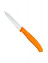 Victorinox - coltello spelucchino lama liscia da 8 cm arancione