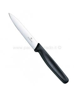 Victorinox - spelucchino lama da 10 cm manico dritto nero