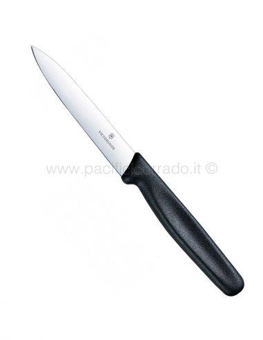 Victorinox - spelucchino lama da 10 cm manico dritto nero