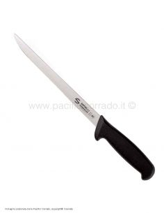 Sanelli A.- Coltello per filettare lama 22 cm manico nero