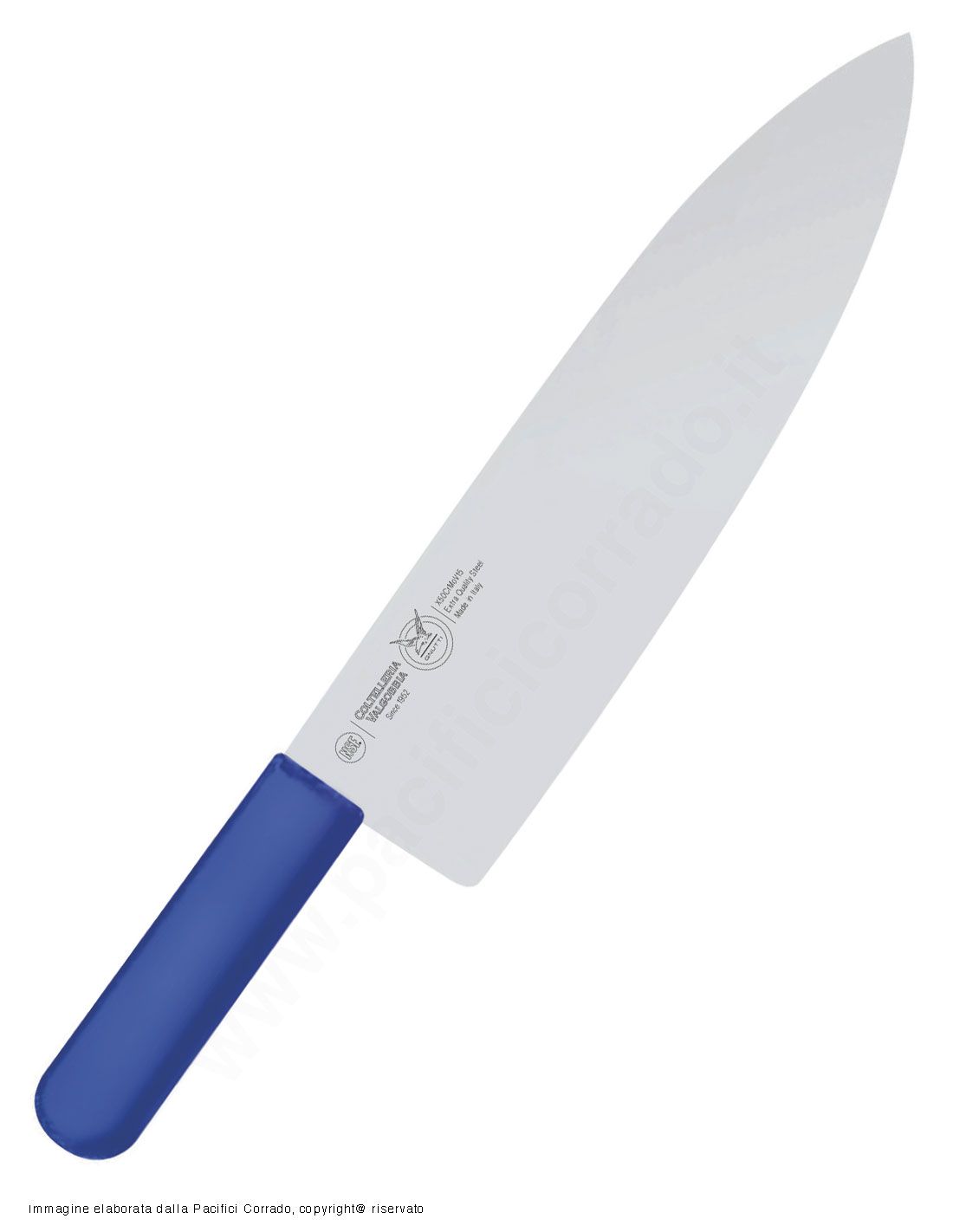 Valgobbia - coltello da fetta e colpo banco rm kg 0,5 cm 36