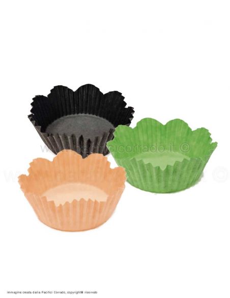 Pirottini confezioni da 200 pz Ø cm 4,5 diversi colori Pirottini confezioni da 200 pz Ø cm 4,5 diversi colori