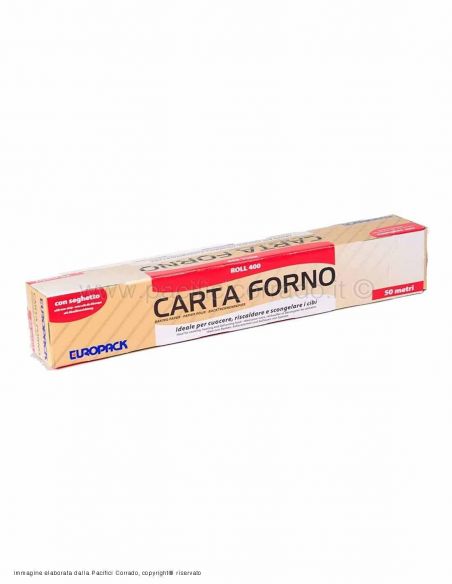 Europack - Carta Forno ROLL 40 da 50 metri larga 40 cm