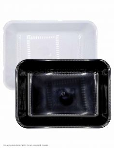 Vaschetta in MET misure 410x295x95 mm per macellerie