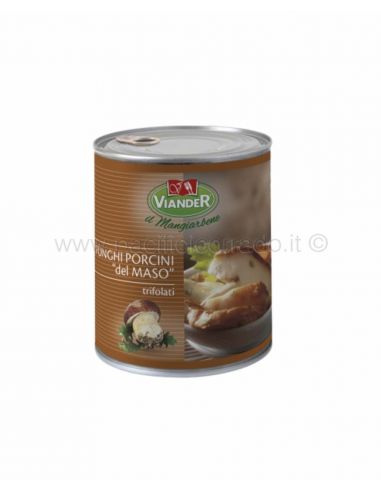 Viander - Funghi porcini del maso Trifolati conf. da 800 g