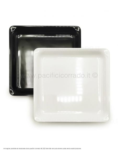 Pasolini - Vassoio A6 da banco in melammina 222x222x26h mm