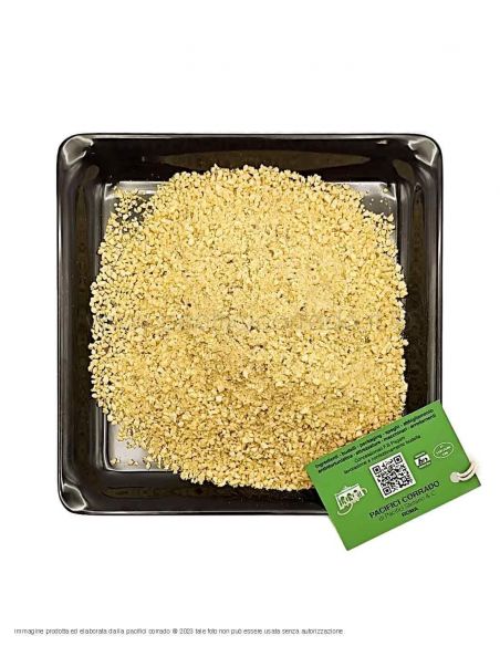 Panatura senza glutine Italiana vista superiore Pacifici Corrado @