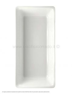 Pasolini - Vassoio A3 da banco in melammina 443x222x85h mm 2