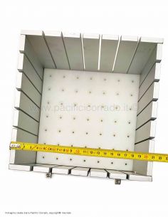 Cubo taglia Spiedini Da 49 pz in alluminio e polietilene da 28 mm 2