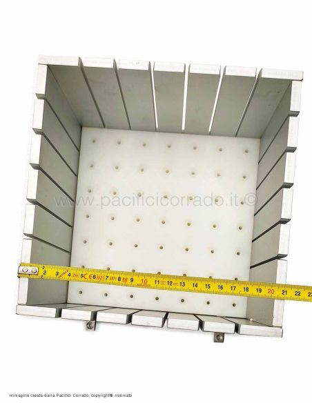 Cubo taglia Spiedini vista superiore senza coperchio