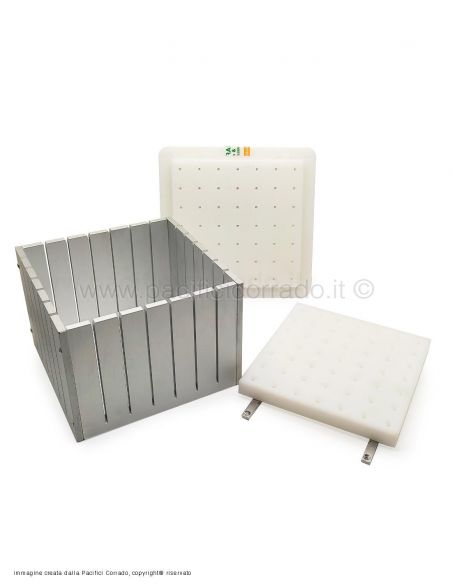 Cubo taglia Spiedini vista smontata