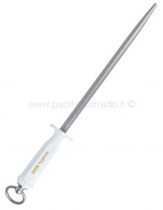 Dick - Acciaino Hygienic tondo 30 cm manico bianco