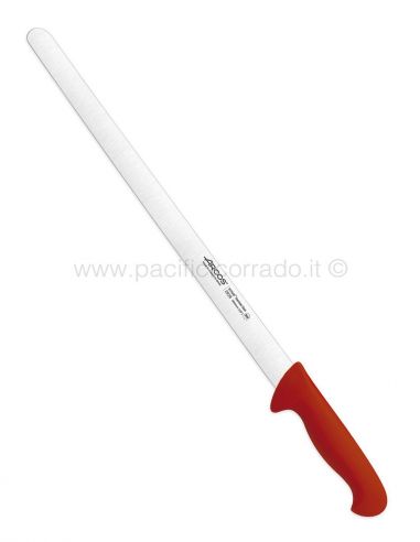 Arcos - Coltello da Prosciutto lama 40 cm acciaio inox manico rosso