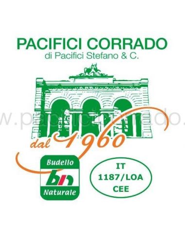 Budello naturale di suino 37/40 da 20 metri a mazzo