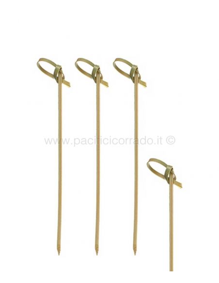 PAPSTAR - Stecchini per party Bacchetta cm 18 KNOT 250 pz
