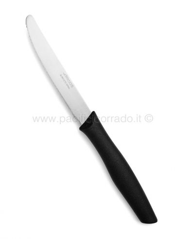 Arcos - linea Nova Coltello Tavola Nero Seghettato 110 mm