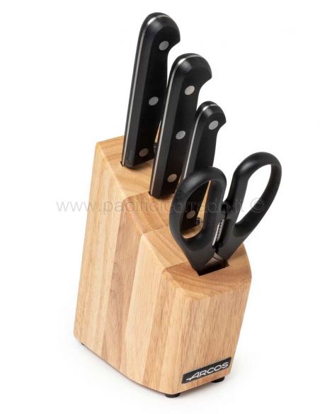 Arcos - Ceppo Maitre con 4 pz compresa di forbice Arcos - Ceppo Maitre con 4 pz compresa di forbice