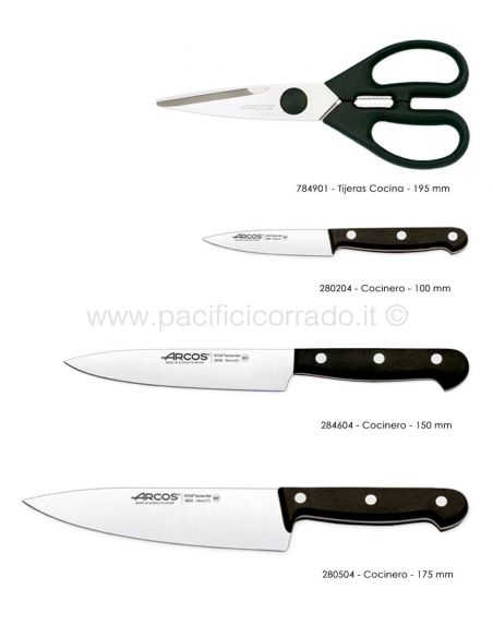 set contenuto nel bundle Arcos Ceppo universale set contenuto nel bundle Arcos Ceppo universale