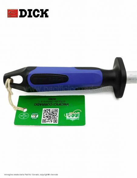 Dick - Acciaino Finecut ovale da 25 cm particolare del manico Dick - Acciaino Finecut ovale da 25 cm particolare del manico