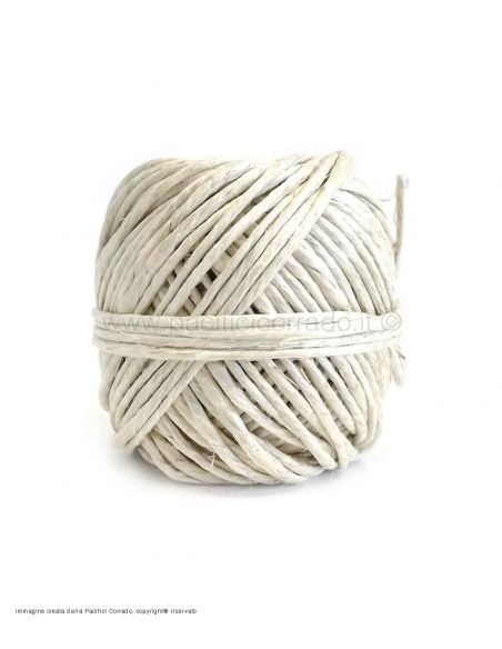 Pacifici Corrado© - Spago cotoniero 100% lino tit. 2/1 naturale a pallina Pacifici Corrado© - Spago cotoniero 100% lino tit. 2/1 naturale a pallina