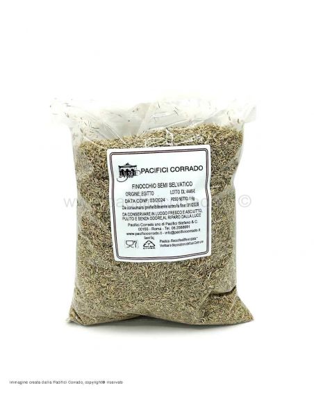 Pacifici Corrado - Finocchio selvativo in semi conf.da 1 kg Pacifici Corrado - Finocchio selvativo in semi conf.da 1 kg