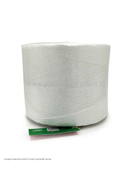 Cordetta polipropilene un capo tit 800 circa 2 kg bianca