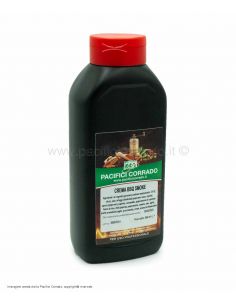 Crema BBQ della Pacifici Corrado, la crema è messa su di un piatto bianco 2