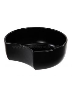 Dalebrook - ciotola mezza luna 300x278xh100mm colore nero da 5L