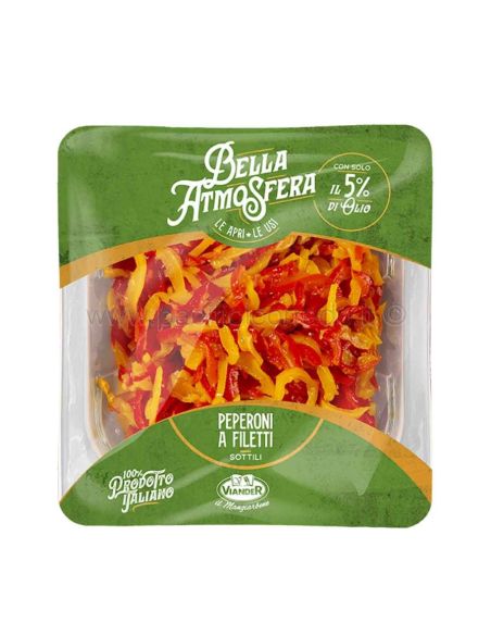 Viander - Peperoni a filetti sottili Bella Atmosfera 950 g Viander - Peperoni a filetti sottili Bella Atmosfera 950 g