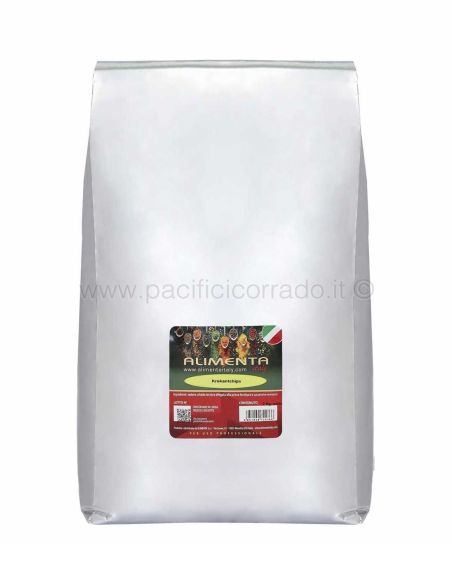 Krokantchips 3 kg panatura di patata bianca vista confezione