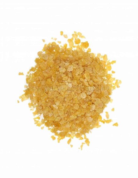 Mais croccante vista dall'alto