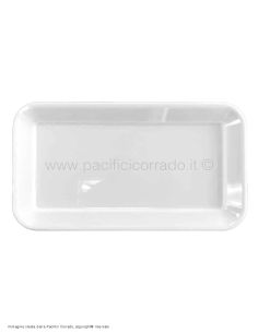 Piatto da portata rettangolare 23 x26 cm in pmma