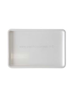 Piatto da portata rettangolare 25x37 cm in pmma