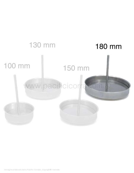 immagine che mostra lo stampo da 180 mm per la Hamburghiera BST MULTIBURG