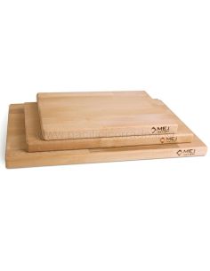Fruttero - tagliere in legno massello di faggio altezza 3,2 cm