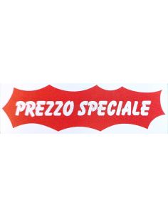 Targhette informative "prezzo speciale"per accessorio di supporto
