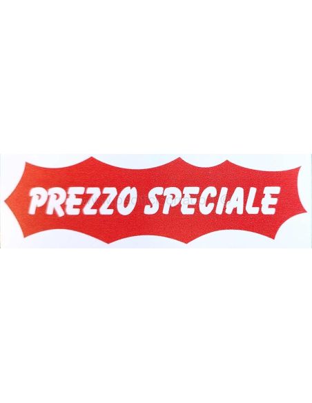 Targhette informative "prezzo speciale"per accessorio di supporto Targhette informative "prezzo speciale"per accessorio di supporto