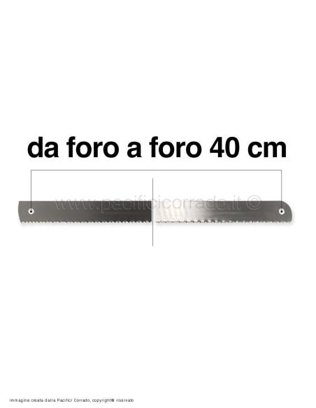 immagine lama da foro a foro 40 cm immagine lama da foro a foro 40 cm