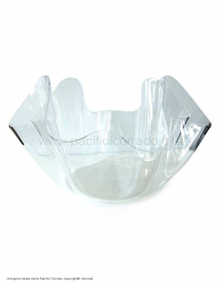 Insalatiera a fazzoletto trasparente