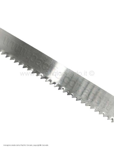 lama dicl particolare della lama seghettata