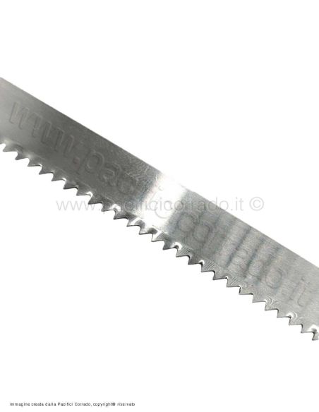 lama dicl particolare della lama seghettata